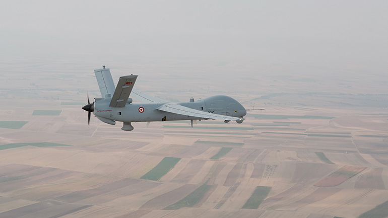 Υπερπτήση τουρκικού μη επανδρωμένου αεροσκάφους πάνω από την Κανδελιούσσα